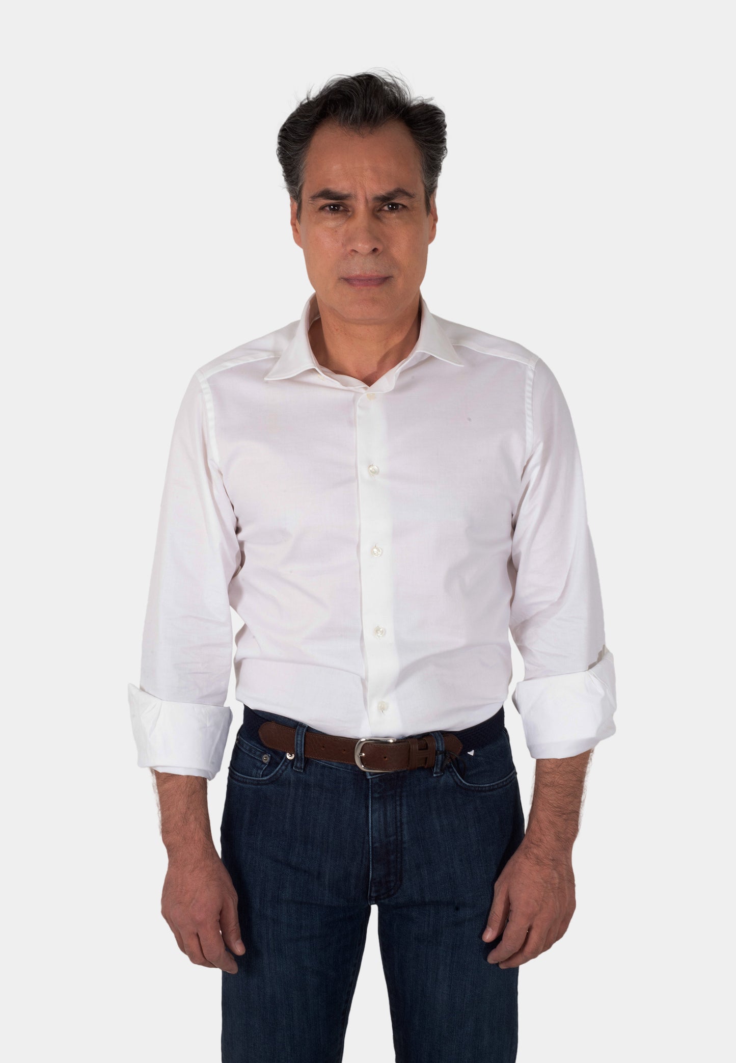 CAMISA ZEGNA BLANCO ALGODON (404001-9MS0MT)