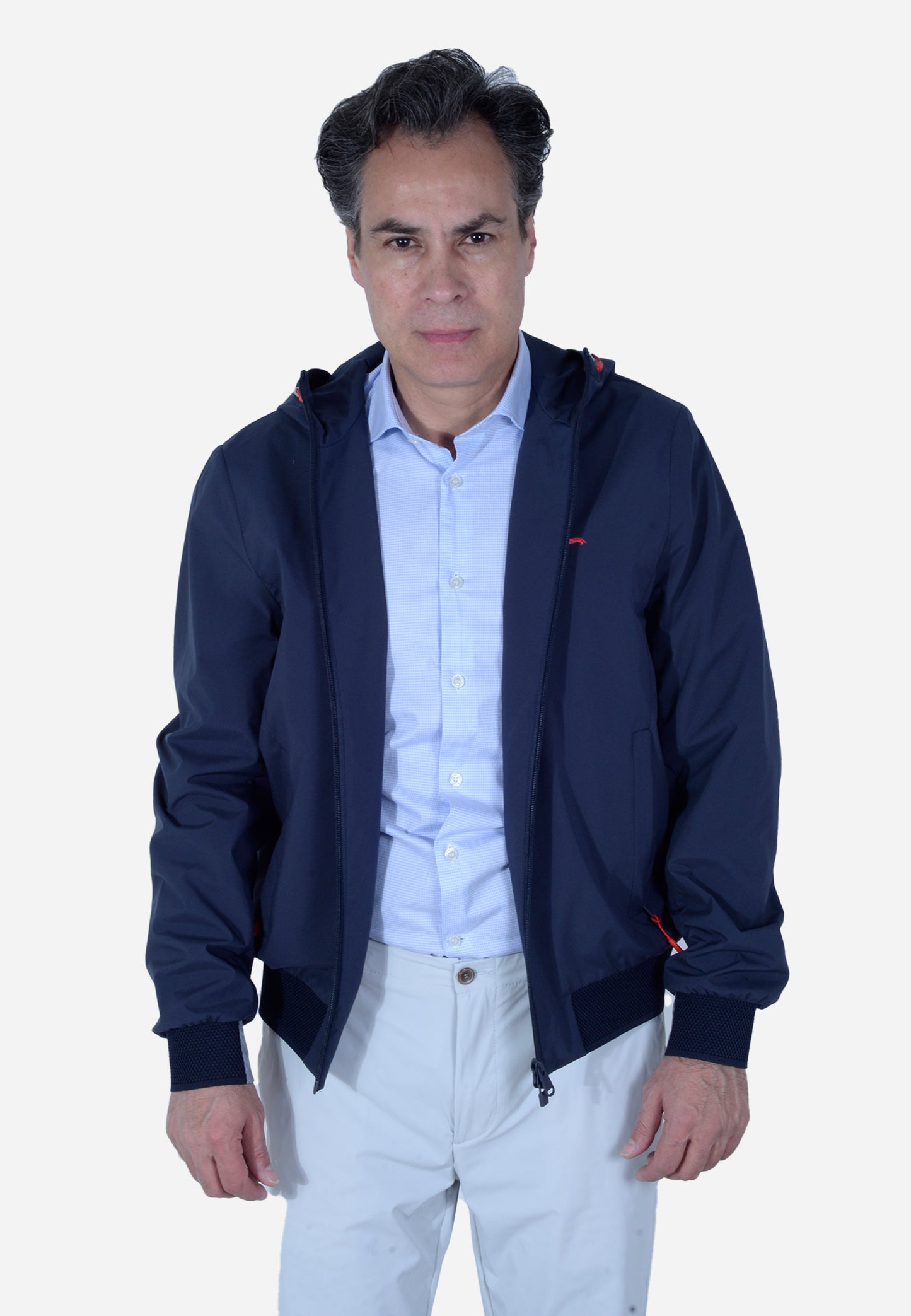 CHAQUETA HARMONT & BLAINE AZUL ALGODÓN (K0L1940402850-801)