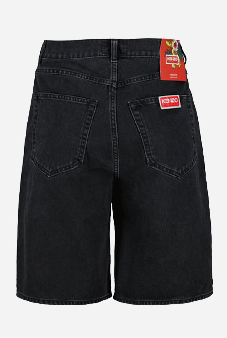 BERMUDAS KENZO CABALLERO NEGRO ALGODON (FC65DS3359EJ-99)