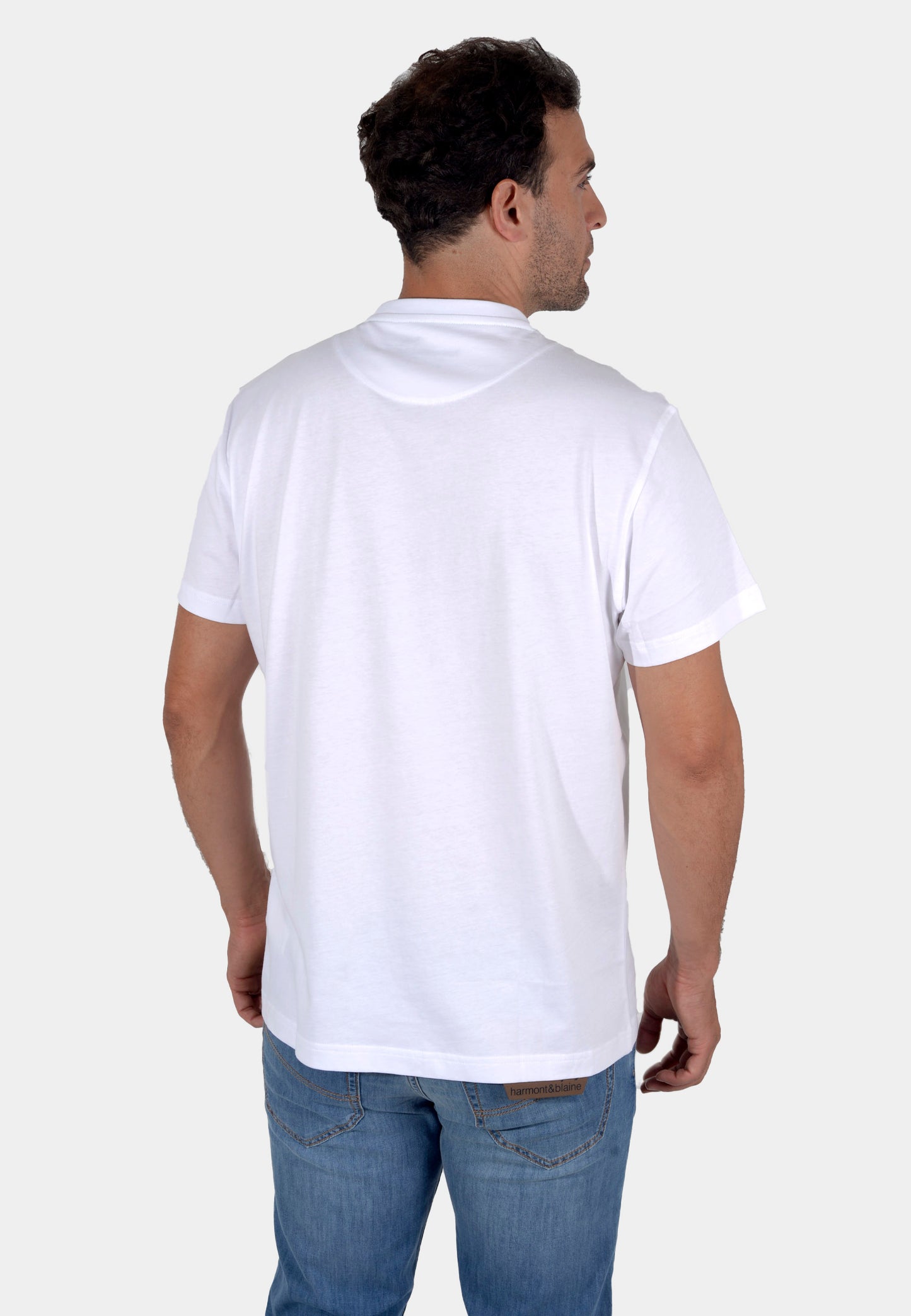 CAMISETA TSHIRT HARMONT BLANCO ALGOD (IRK2230212230-100)