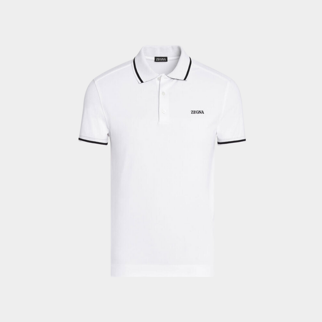 Camiseta Polo Blanca Hombre E.Z.