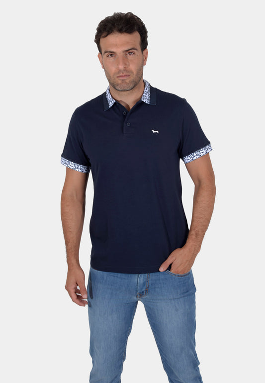 CAMISETA POLO HART AZUL ALGOD (LRK3560212630-801)