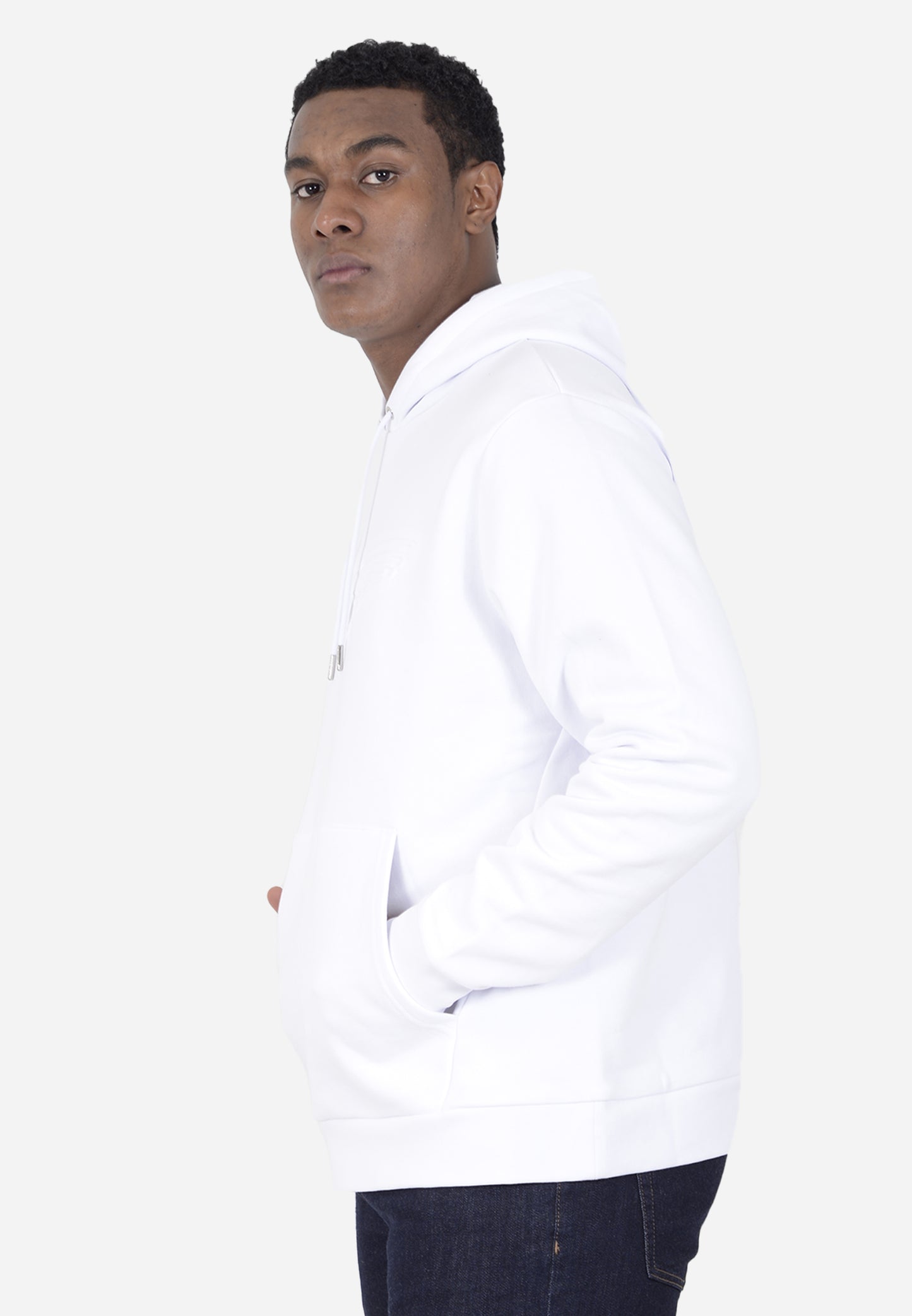 HOODIE HACKETT LONDON BLANCO ALGODON (HM581203-800)