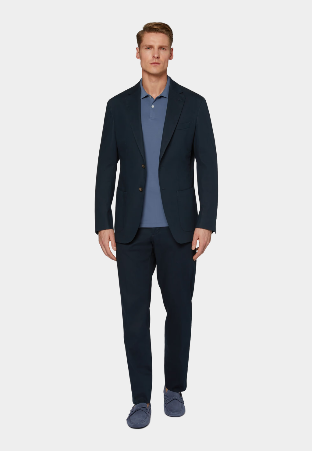 SACO BOGGI AZUL ALG + ELAS (24P025802)