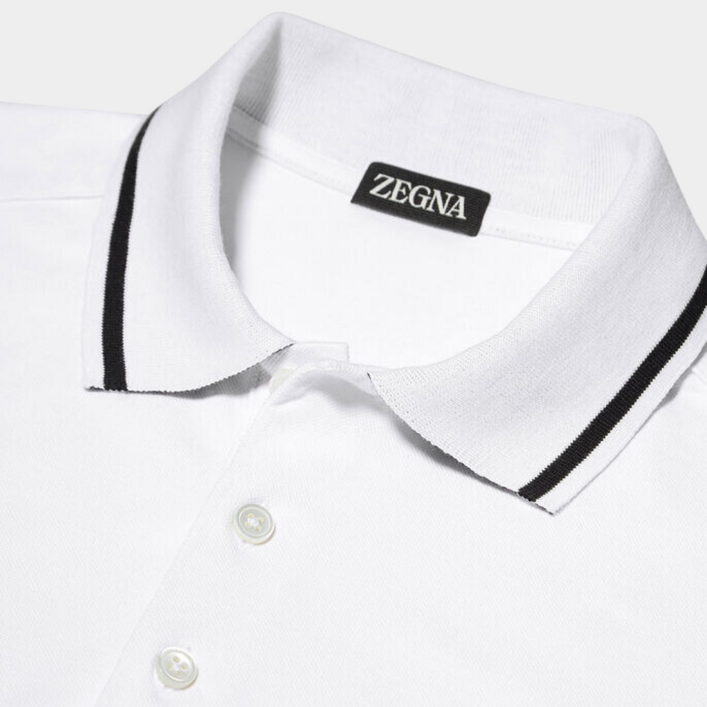 Camiseta Polo Blanca Hombre E.Z.
