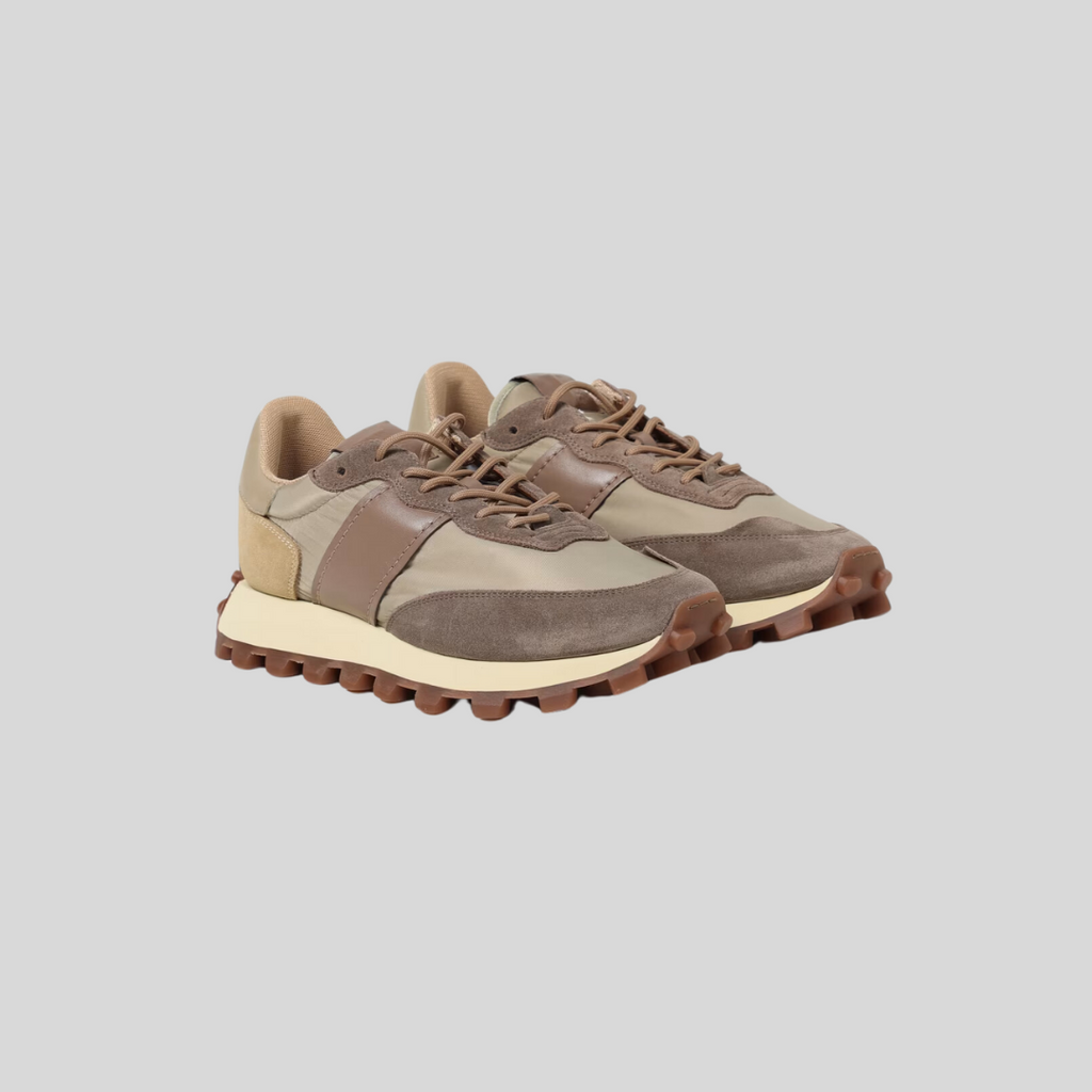 TENIS TOD'S CABALLERO CAFE TEXTIL CUERO (XXM25K0FL90PQ4BI62)