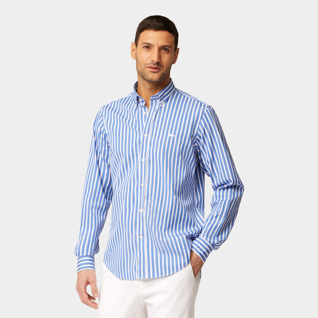CAMISA HARMONT AZUL RYAS ALGOD (CRJ011012416M-819)