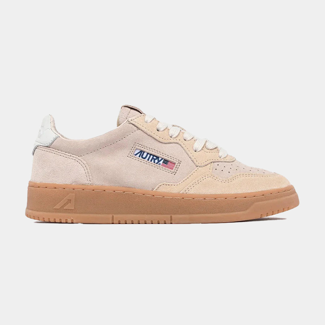 TENIS AUTRY DAMA BEIGE GAMUZA (A100AULWXS17)