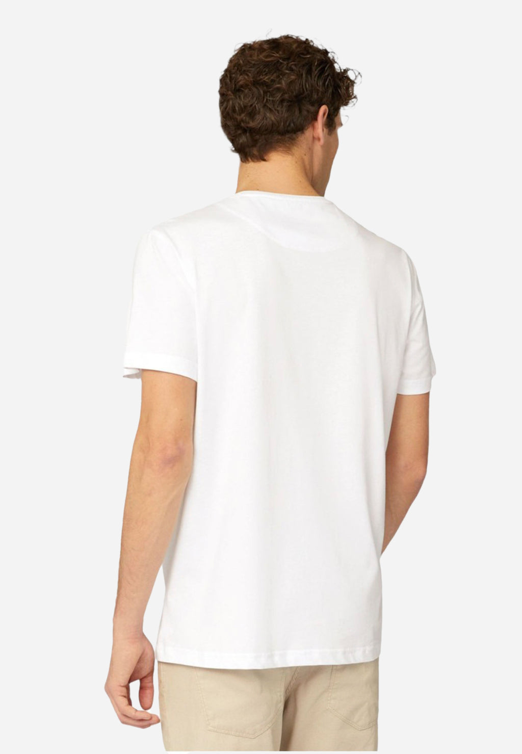 CAMISETA T-SHIRT HARMOT&BLAINE BLANCO ALGOD (IRL226021223-100)