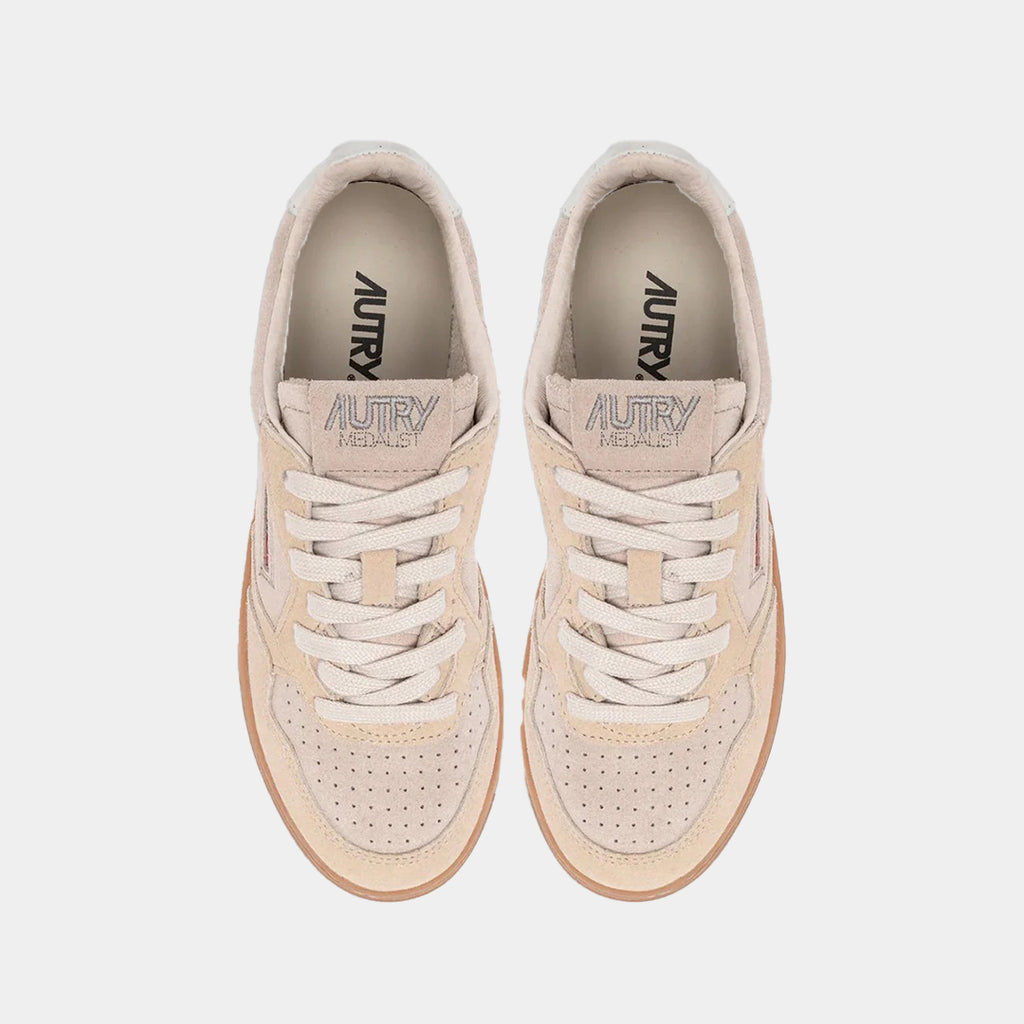 Tenis Medalist Dama Beige/Café