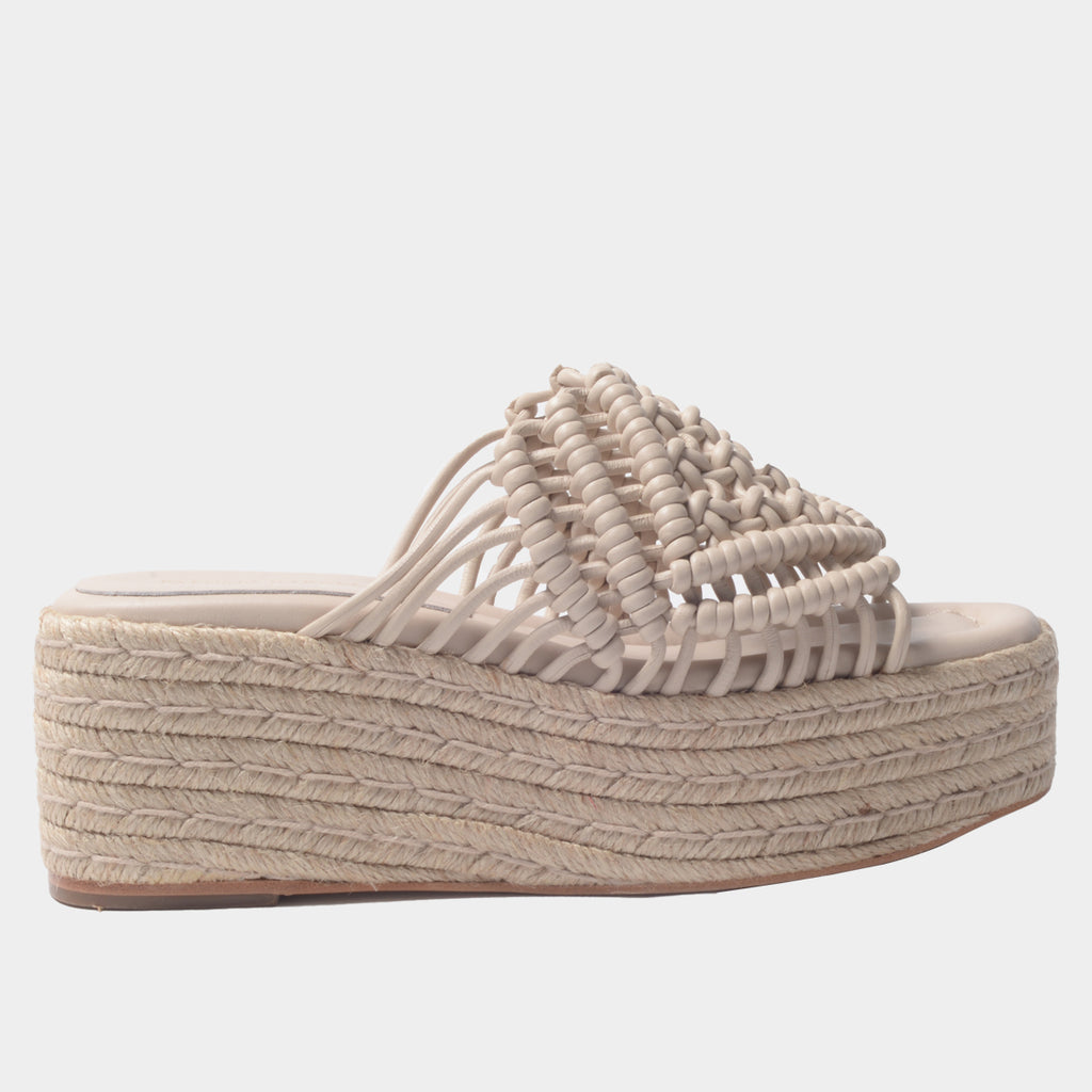 SANDALIA PALOMA BARCELO BEIGE CUERO (102316VESTA)