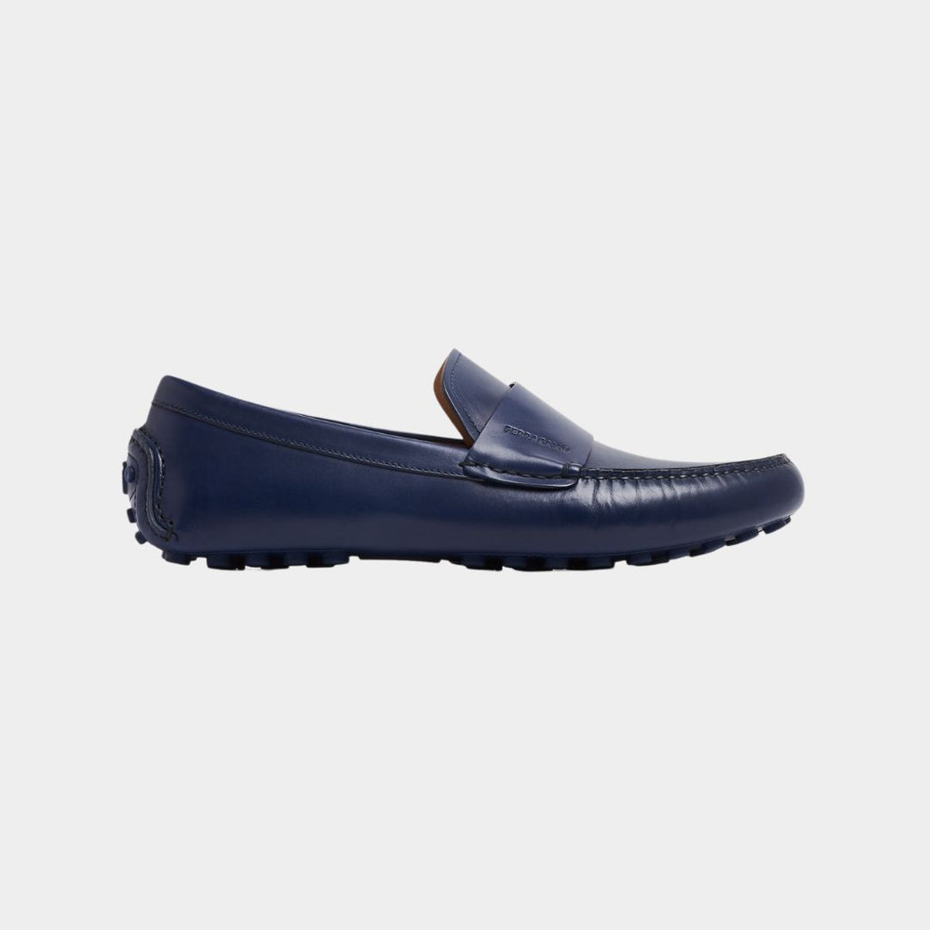 ZAPATO FERRAGAMO AZUL CUERO (761395-GIULITO)
