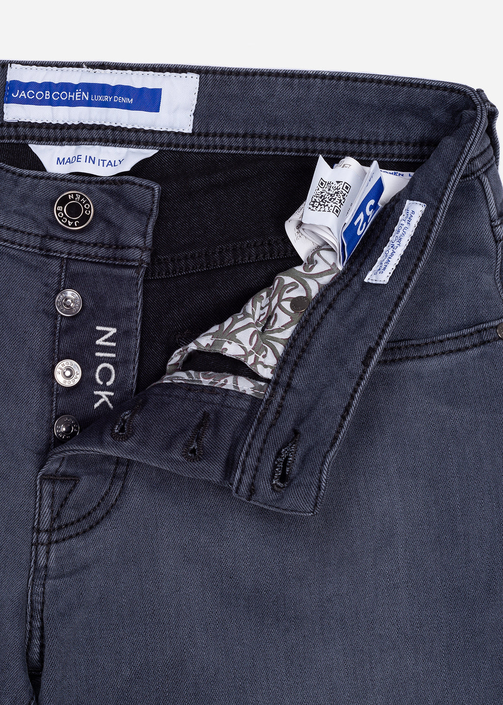 Jeans Gris Oscuro Clásico JC