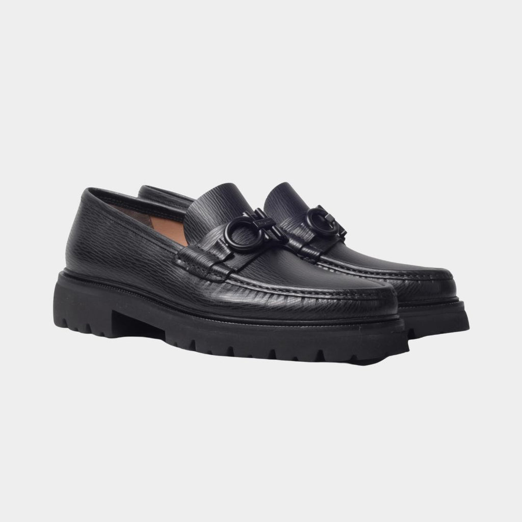 Zapato Mocasines Bleecker Negro en Cuero S.F.