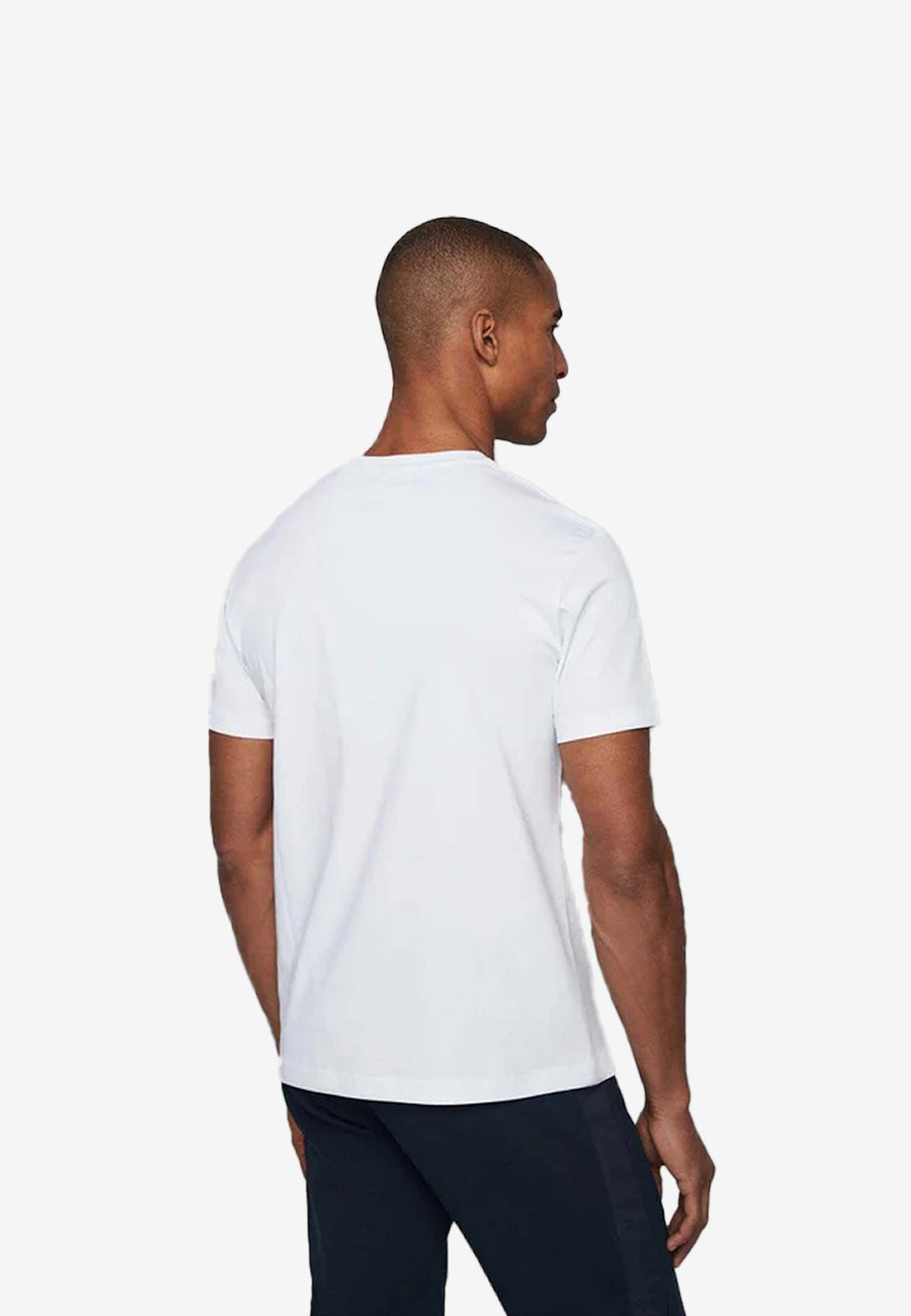 CAMISETA-TSHIRT HACKETT LONDON BLANCO ALGODON (HM500779-800)