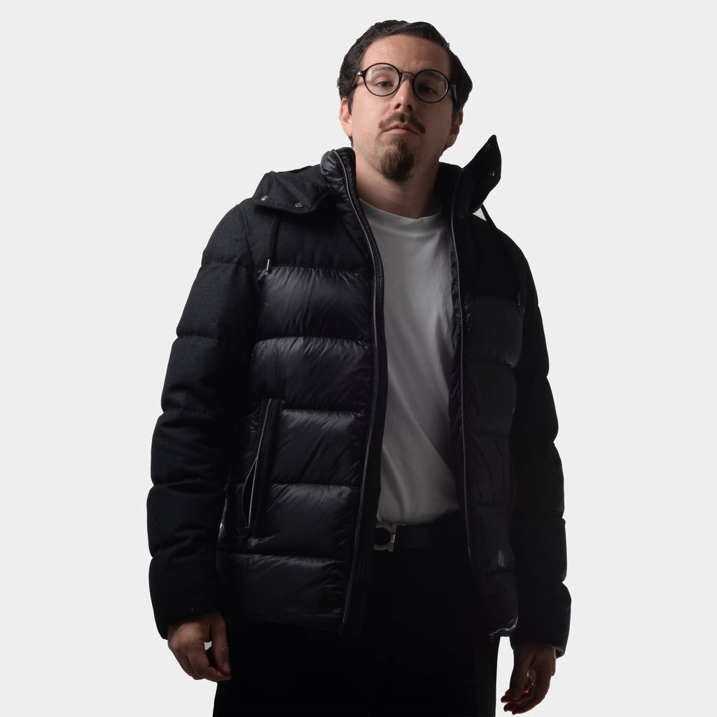 CHAQUETA HERNO CABALLERO NEGRO LANA+PL+POLIA (PI000949U333479300)