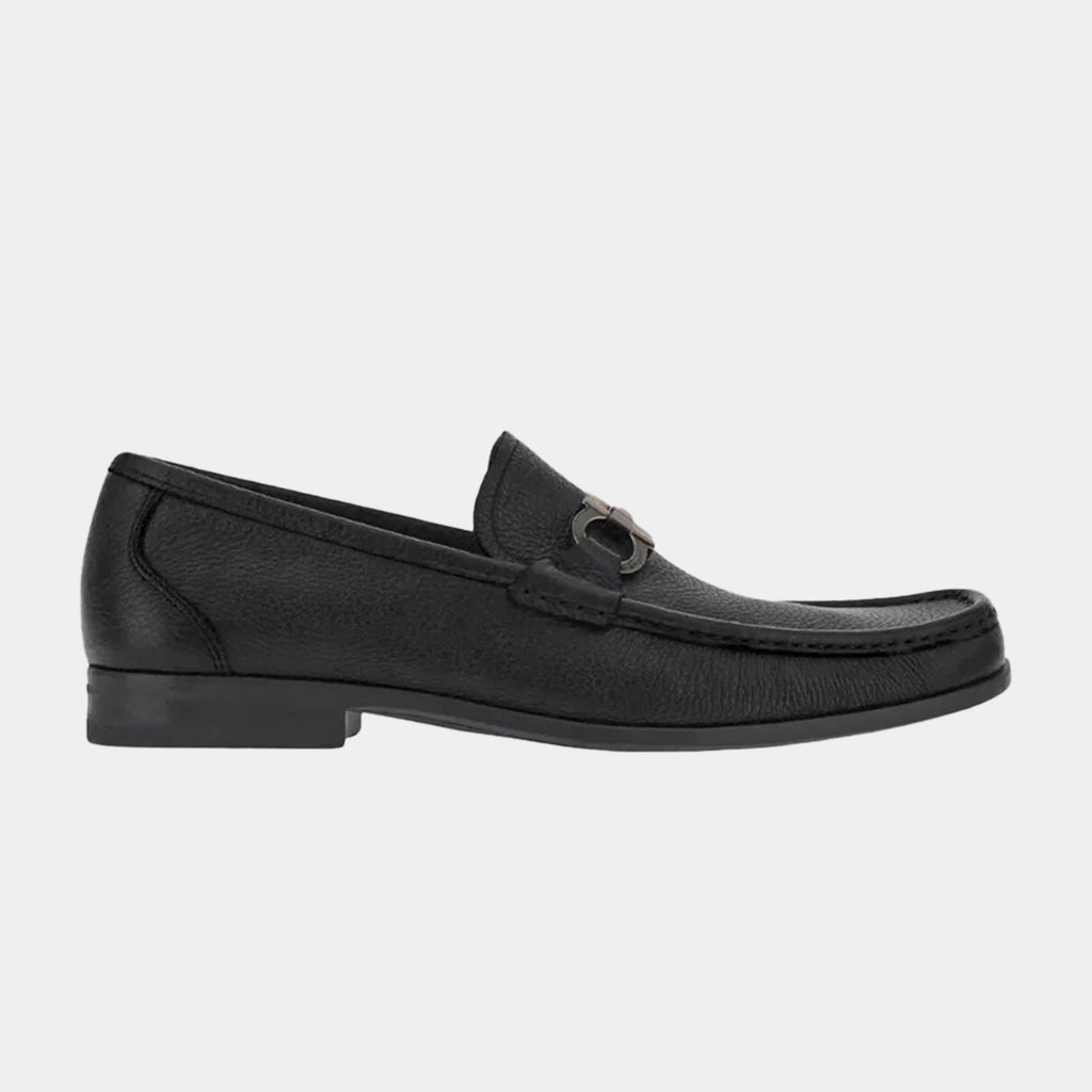 ZAPATO FERRAGAMO NEGRO ALGODON (642848-GRANDIOSO)