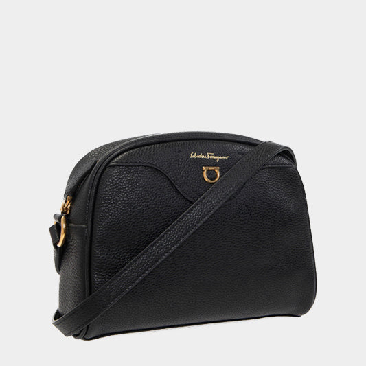 BOLSO FERRAGAMO DAMA NEGRO PIEL  (741300-0411)