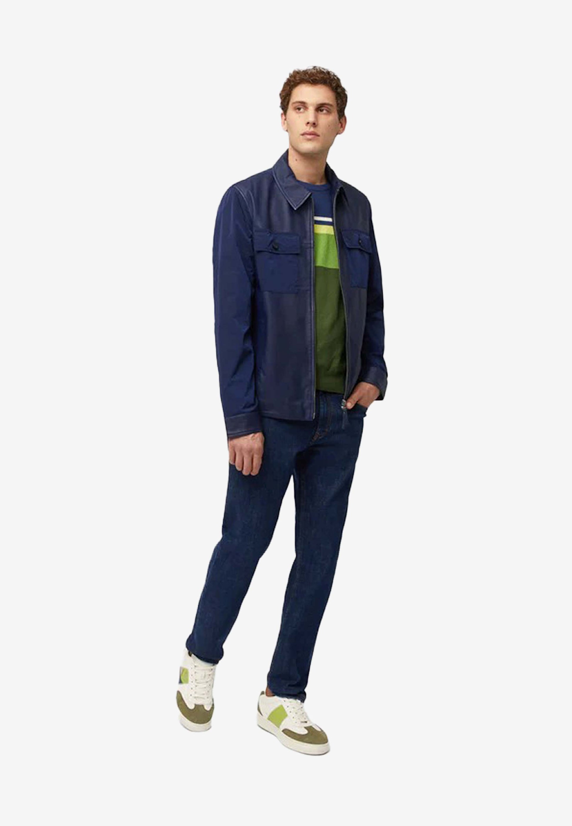 JEANS  HARMOT&BLAINE AZUL  ALGOD (WNL059059437A02-631)