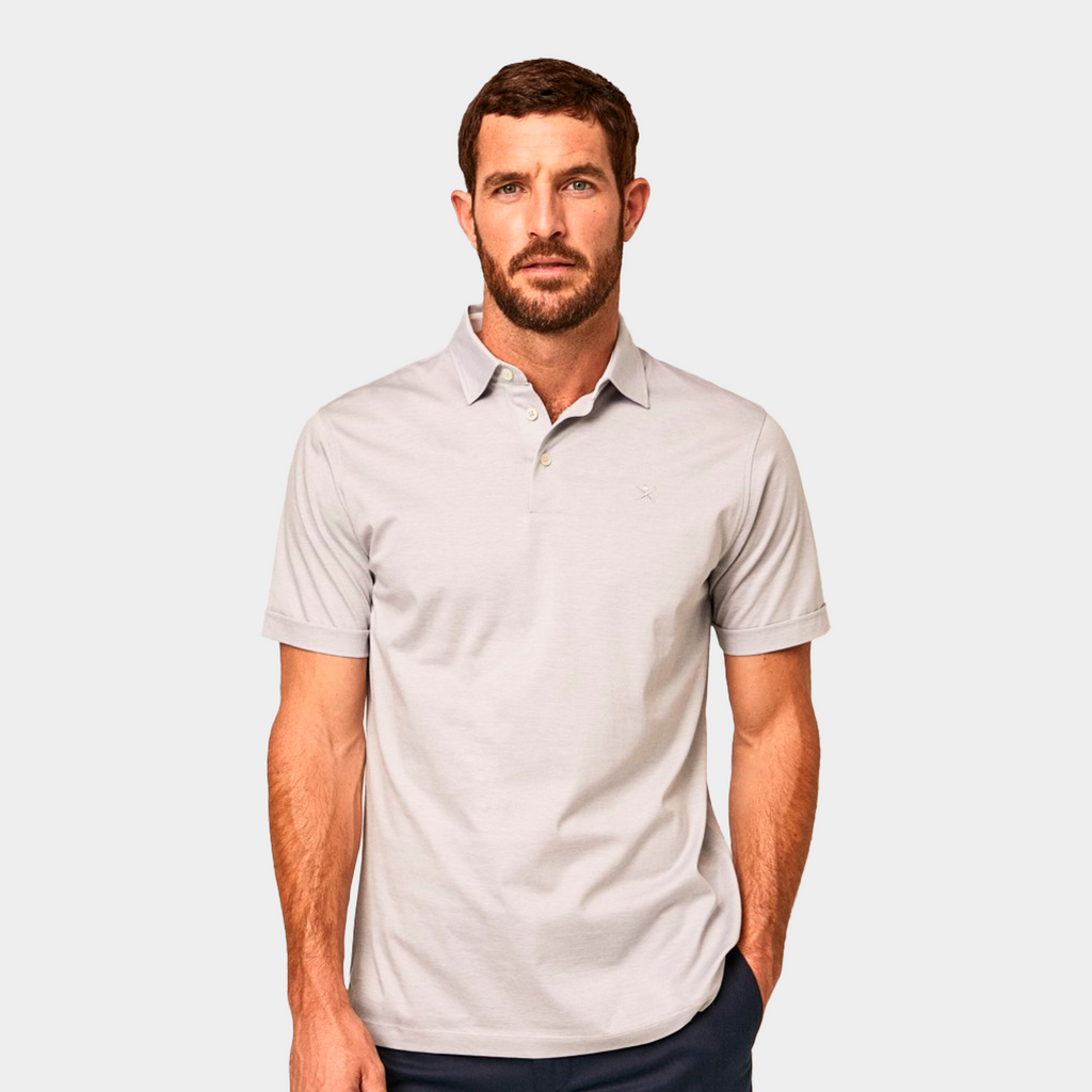 CAMISETA POLO HACKETT GRIS 100% COTTON (HM563120-945)
