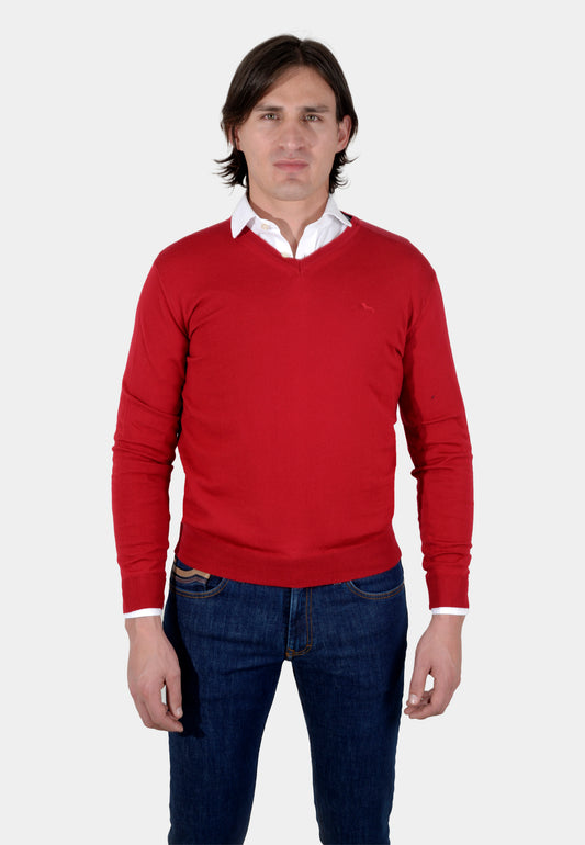 SWETER HARMONT ROJO ALGOD (HRK002030478-523)