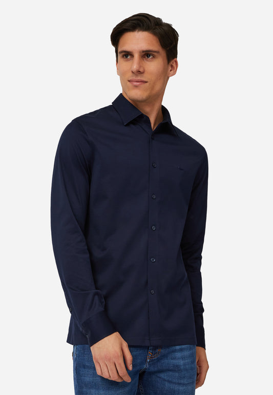 CAMISA SPORT HARMONT & BLAINE AZUL ALGODON (CJM533021784N-801)