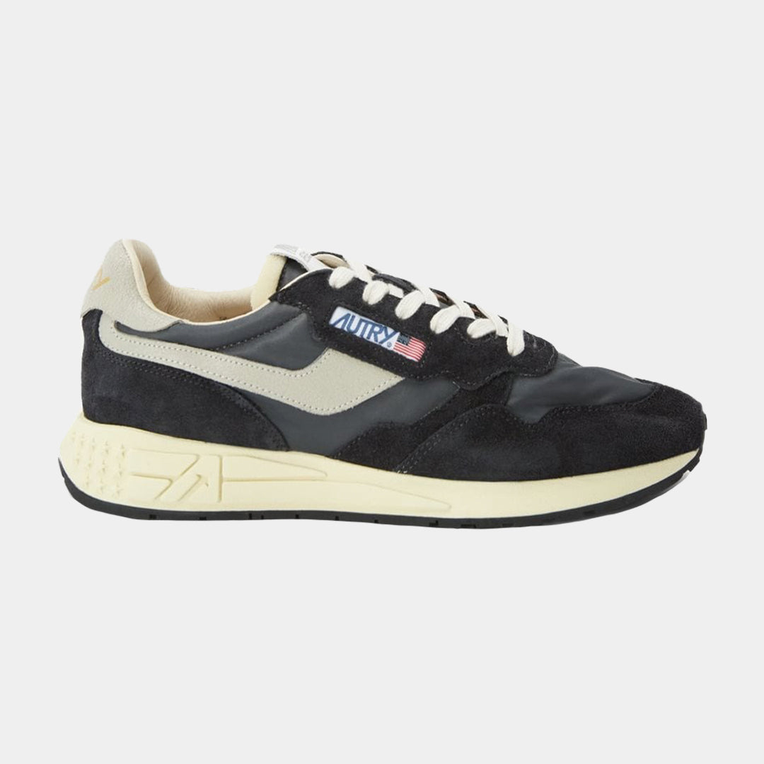 Tenis Reelwind Low Sneakers en Gamuza Negro