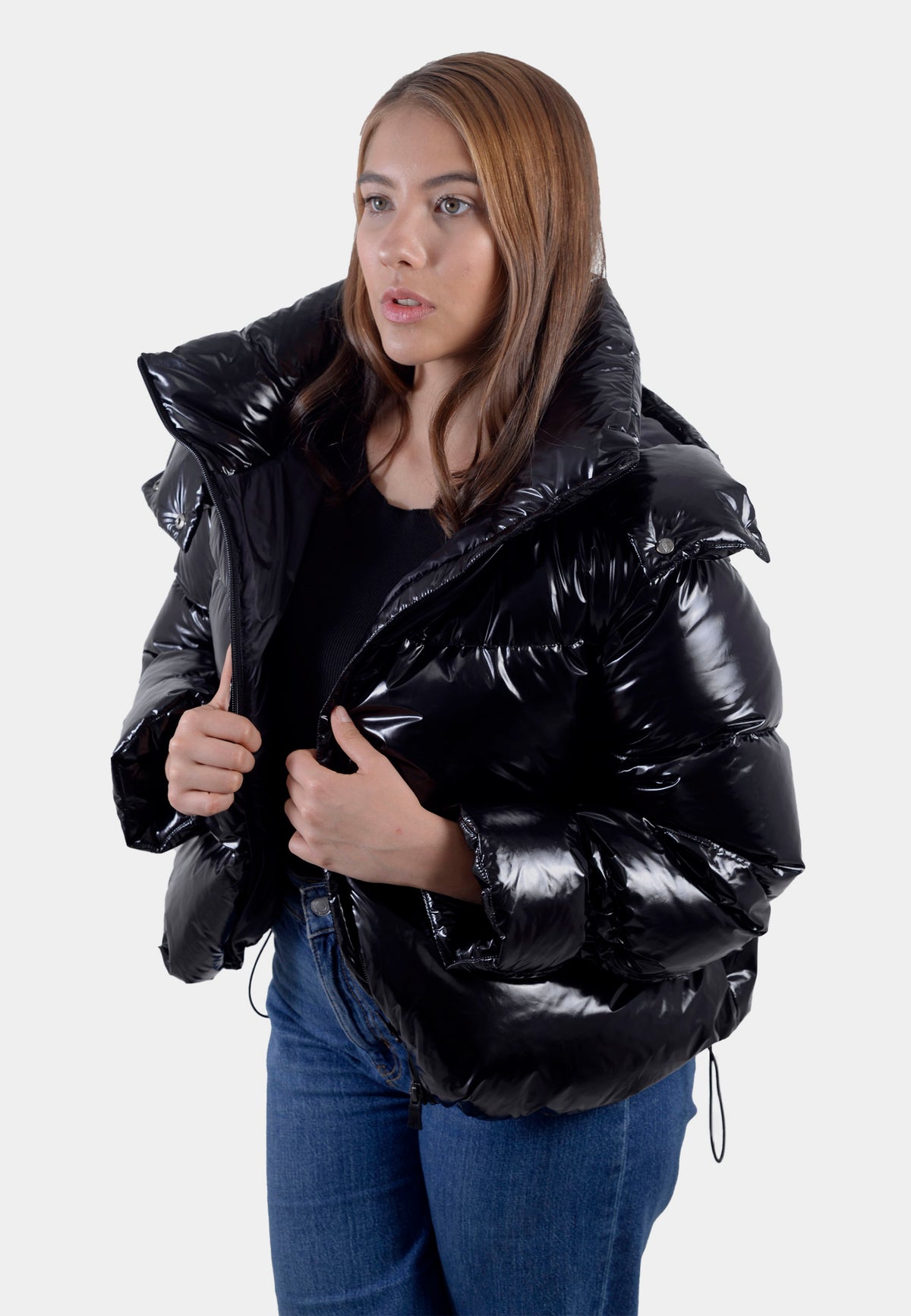 CHAQUETA HERNO DAMA NEGRO POLIAMIDA (PI00253DL123459300)