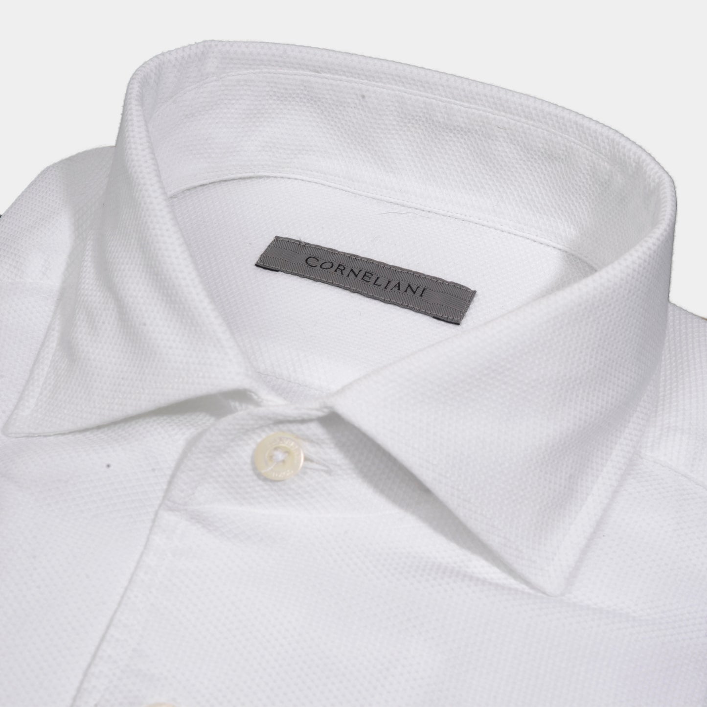 CAMISA CORNELIANI BLANCO ALGODON (91P126-3111303-028)