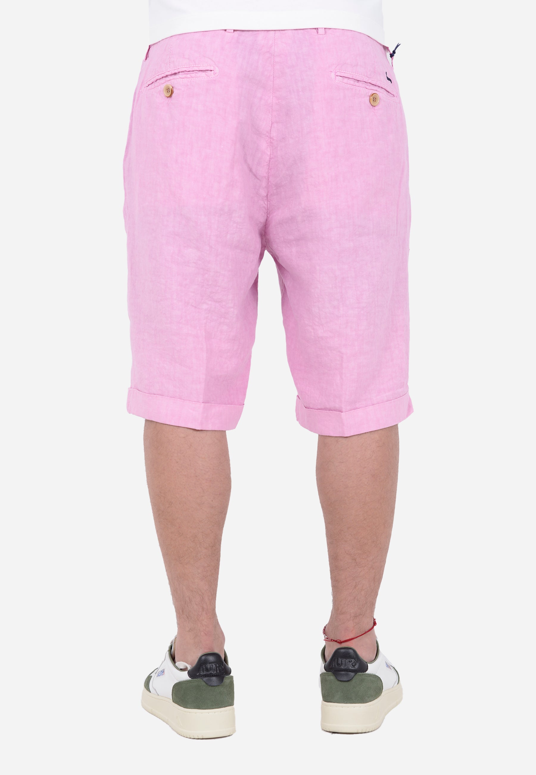 Bermuda Casual Rosa Pastel H&B