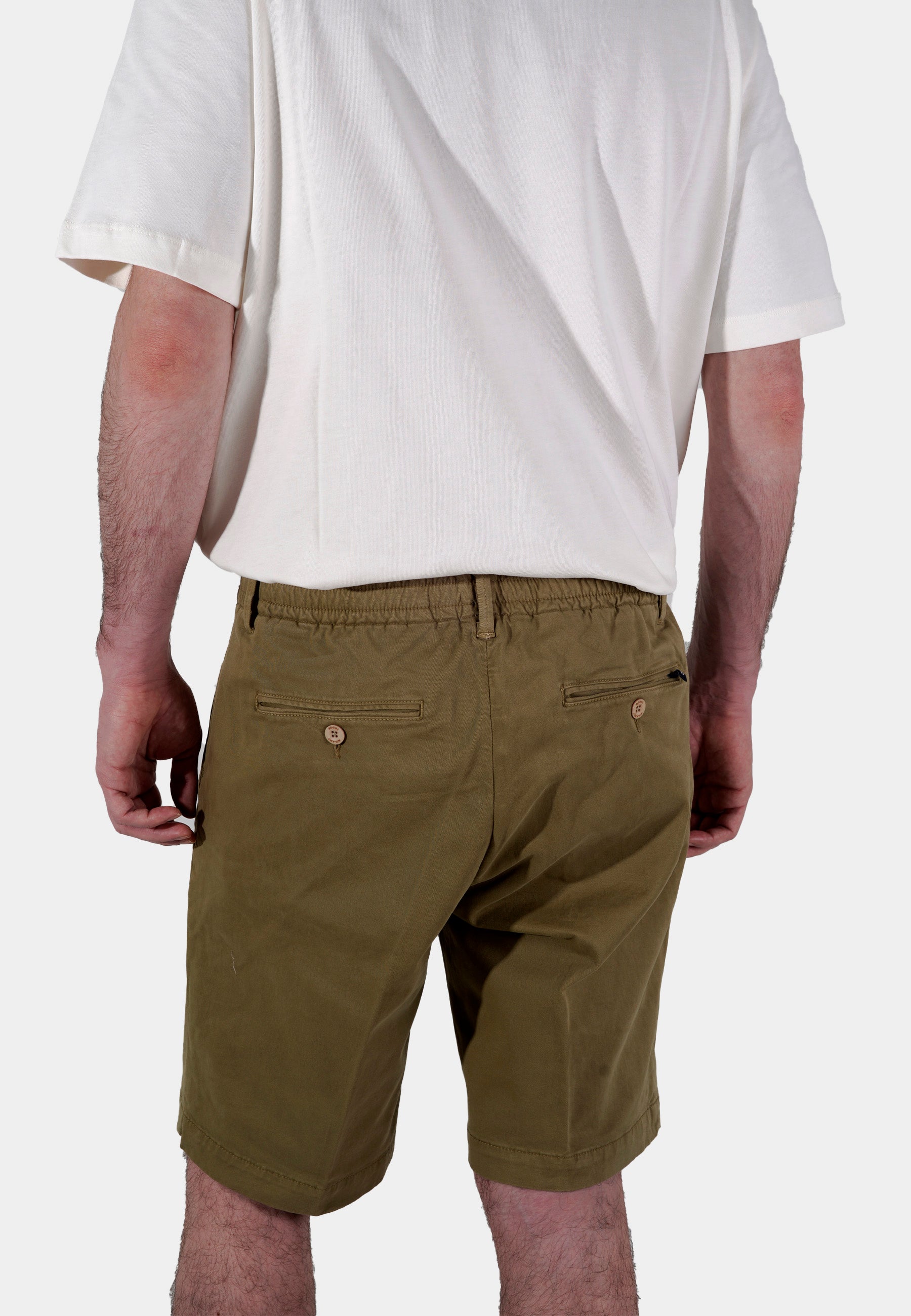 Bermuda Hombre Verde Oliva B.