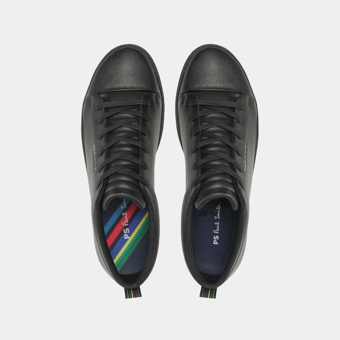 TENIS PAUL SMITH NEGRO CUERO (M2S-LEE19-JLEA-79)