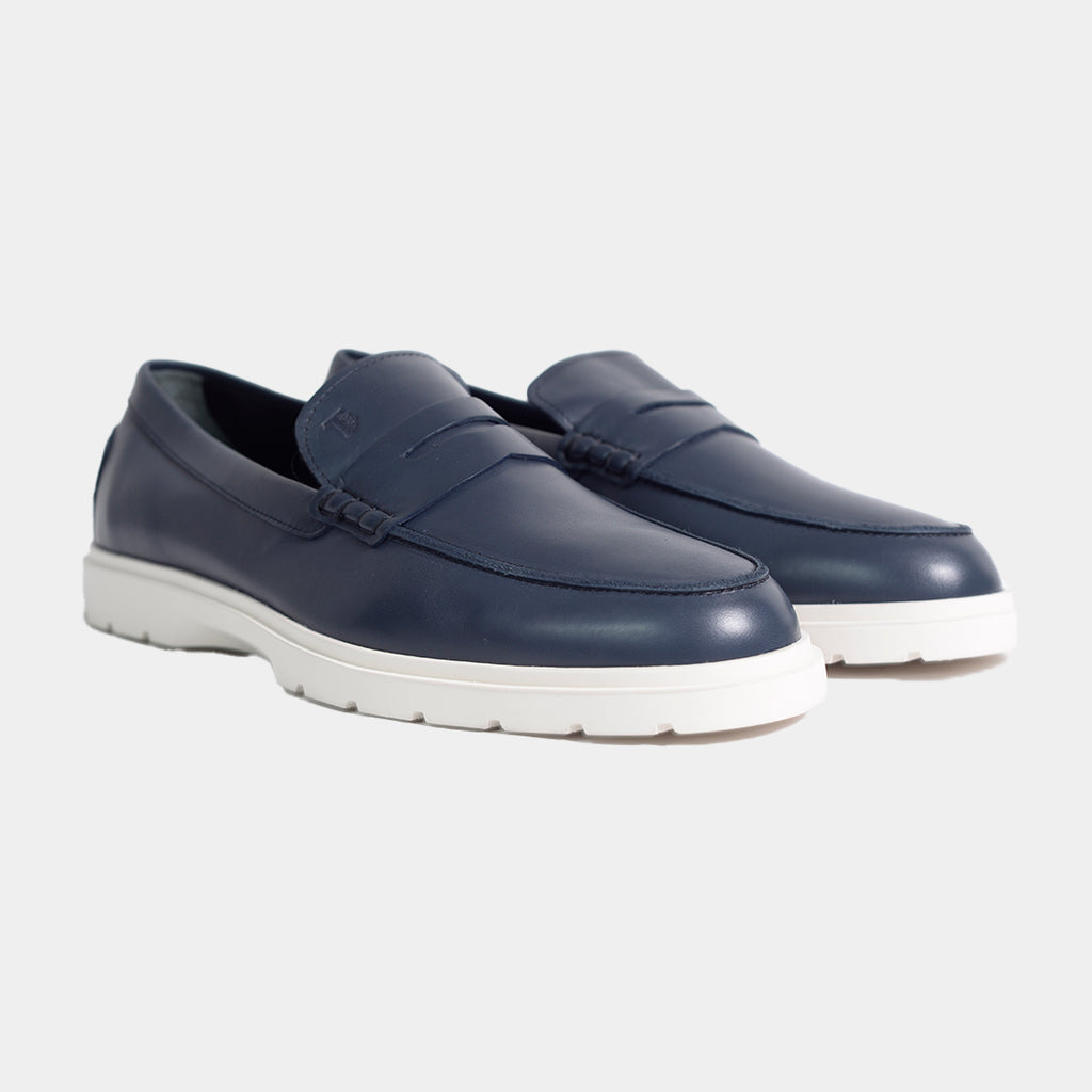 ZAPATO TOD'S CABALLERO AZUL CUERO (XXM59K00010N6MU805)