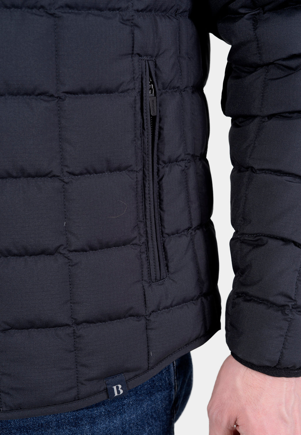 CHAQUETA BOGGI AZUL POLIES RECYCLED (23A003805)