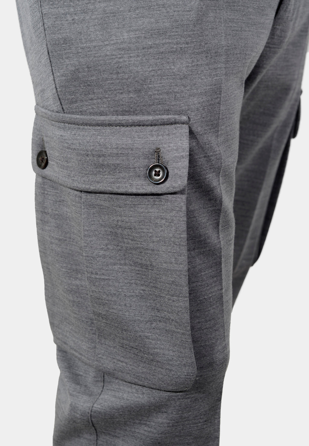 PANTALON CORNELIANI GRIS LANA + ALG + PL (914L14-3118800-018)