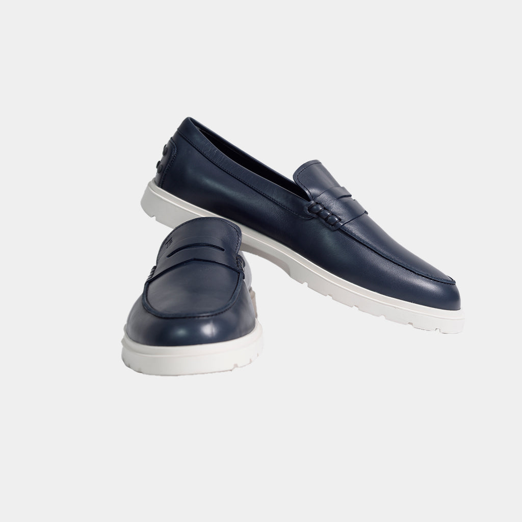 ZAPATO TOD'S CABALLERO AZUL CUERO (XXM59K00010N6MU805)