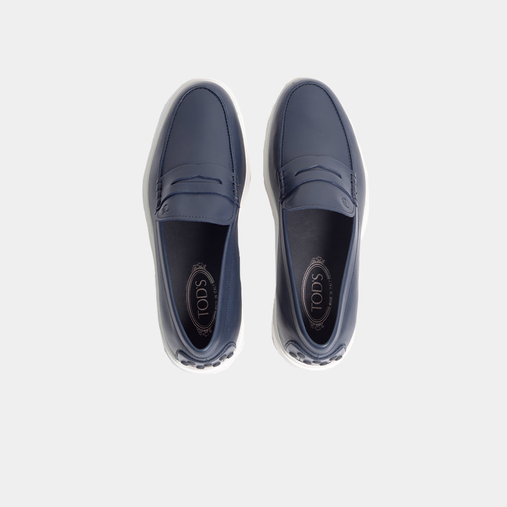 ZAPATO TOD'S CABALLERO AZUL CUERO (XXM59K00010N6MU805)