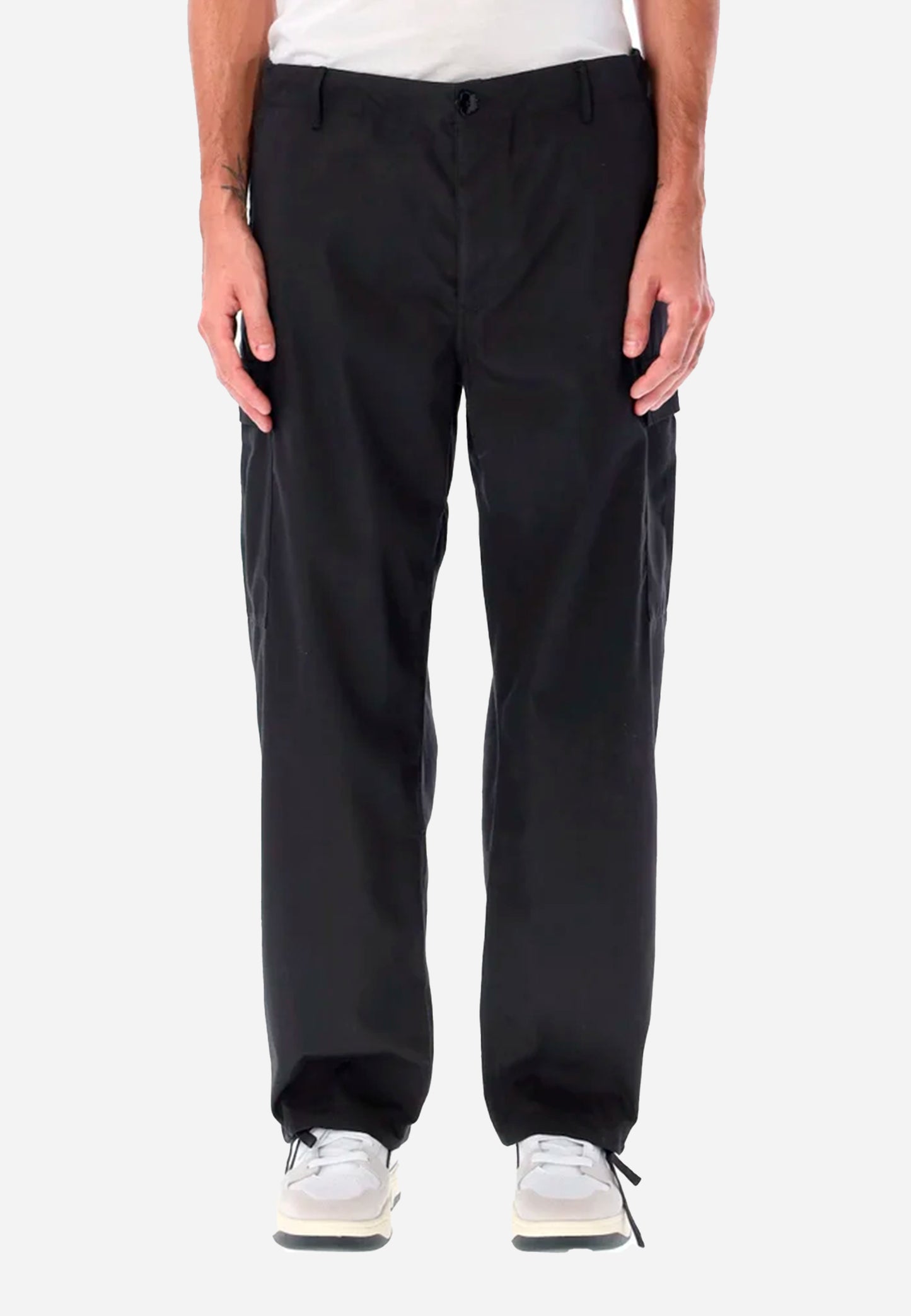 PANTALON KENZO CABALLERO NEGRO ALGODON (FC65PA2429DD-99J)