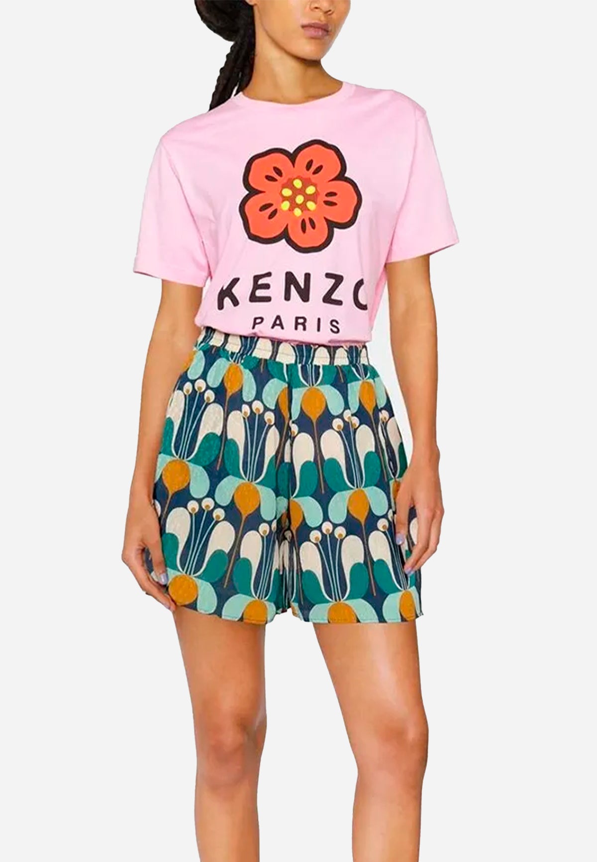 Camiseta T-Shirt Dama Rosa K.
