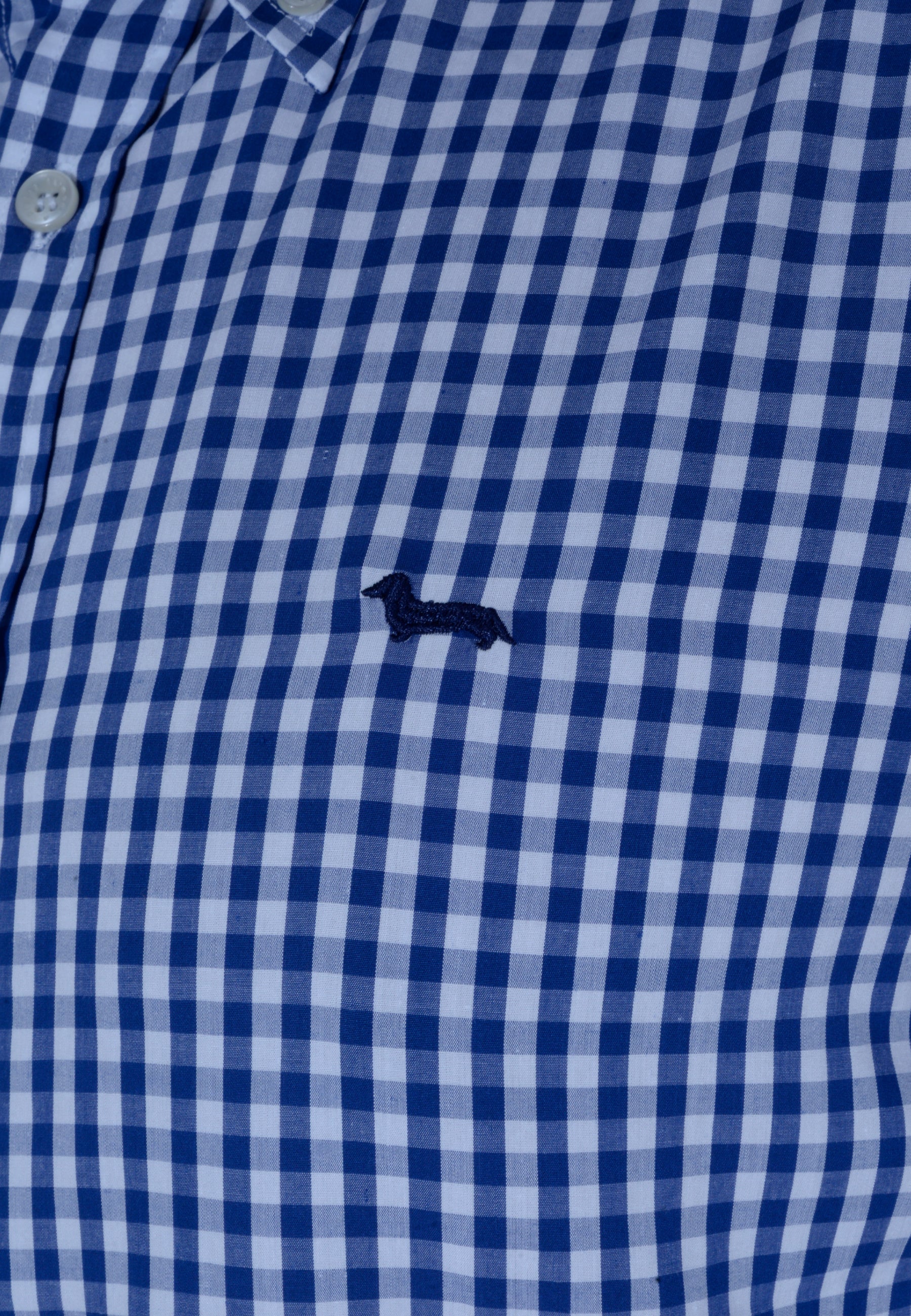 Camisa Cuadros Bengala Azul H&B