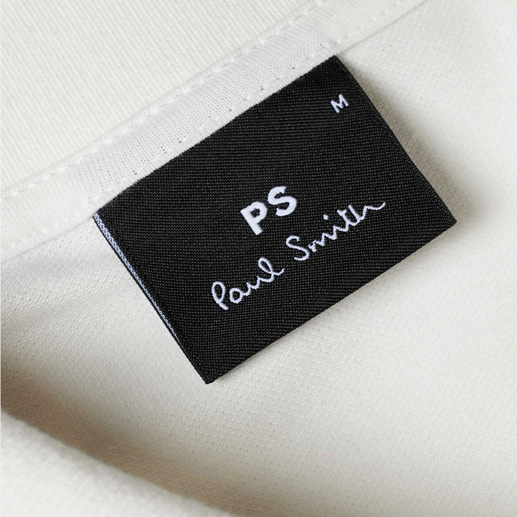 CAMISETA POLO PAUL SMITH BLANCO ALG + ELAS (M2R-096Z-N21511-02A)