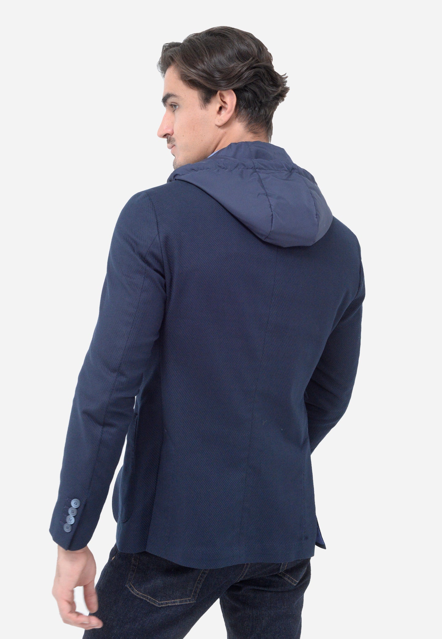 SACO HACKETT LONDON AZUL ALG + ELAS (HM443364R-595)