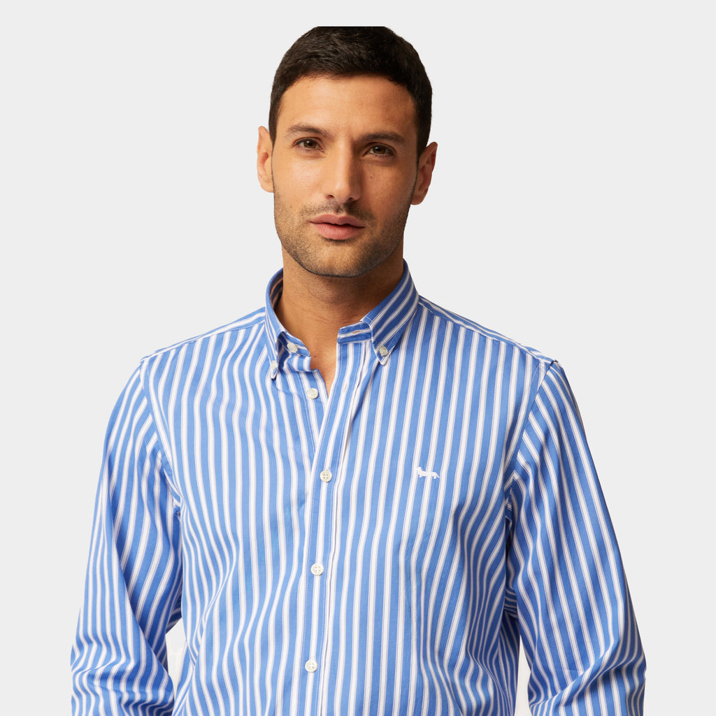 CAMISA HARMONT AZUL RYAS ALGOD (CRJ011012416M-819)