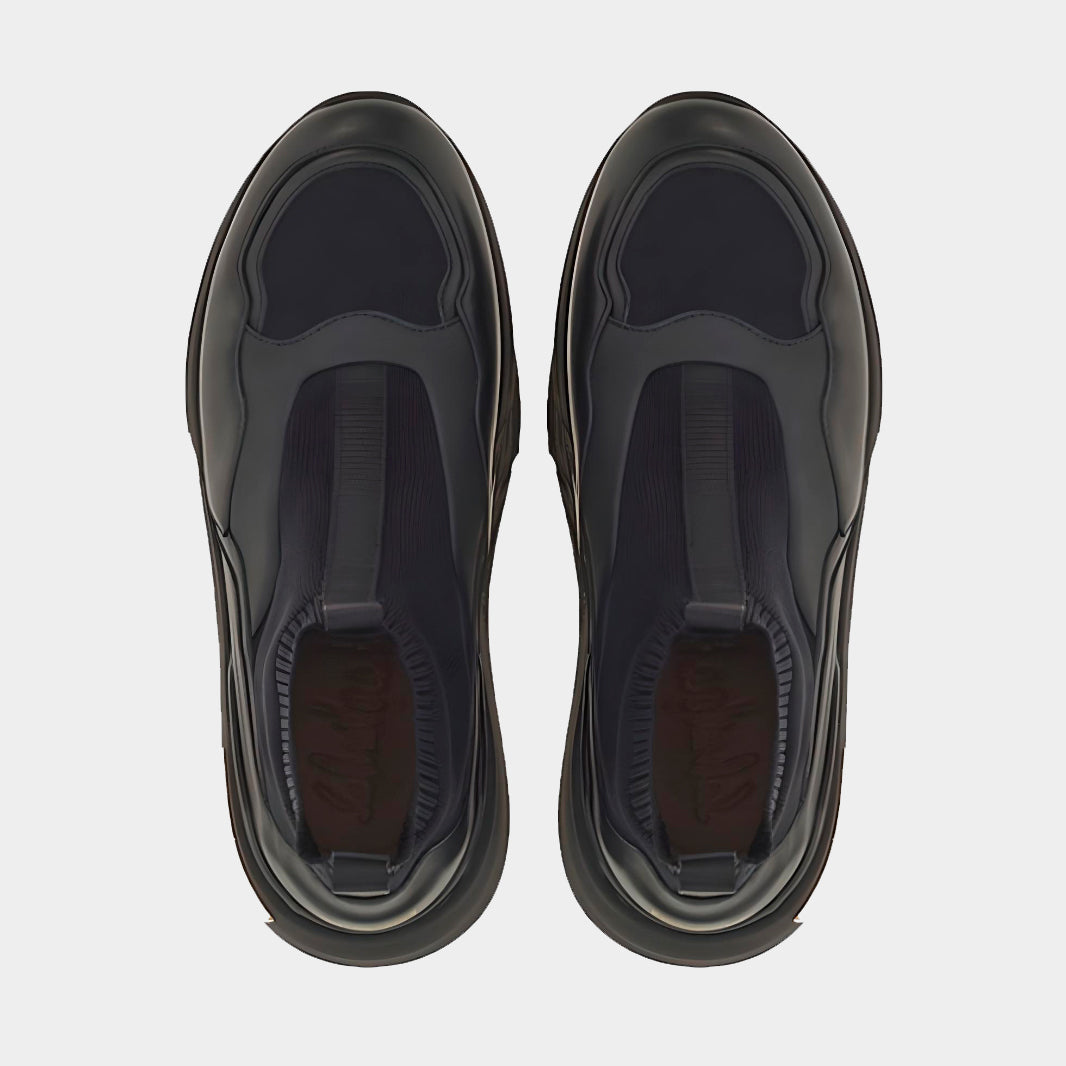 Tennis Tipo Botin Para Dama Color Negro S.F