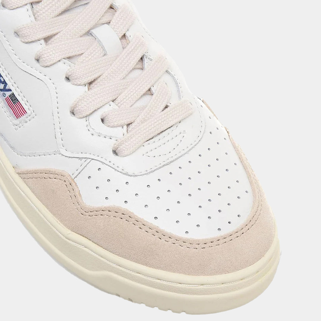 Tenis Medalist Dama Blanco/Beige/Dorado