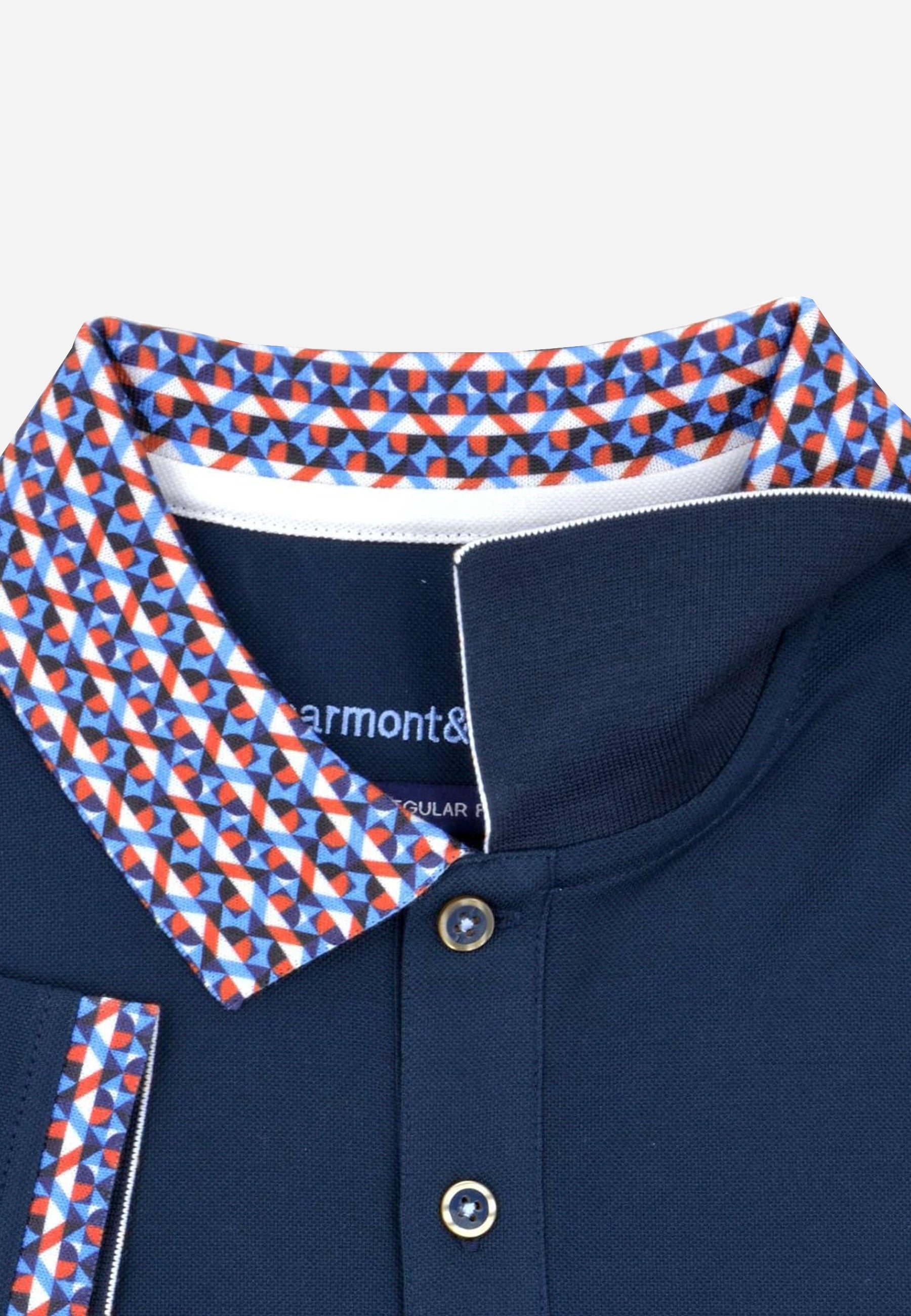 Camisa Polo Azul Marino H&B