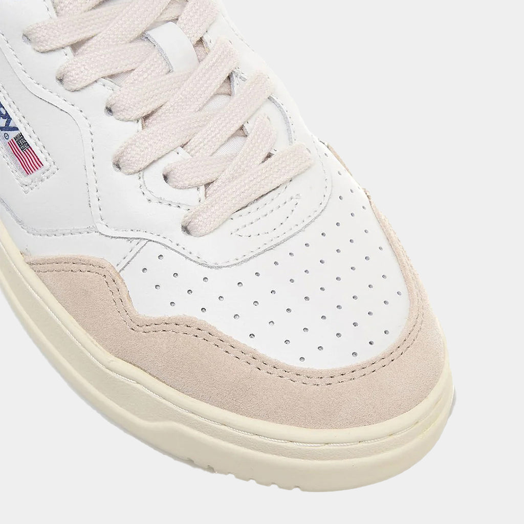 Tenis Medalist Dama Blanco/Beige/Dorado