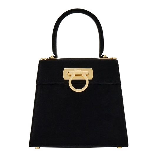 BOLSO FERRAGAMO DAMA NEGRO CUERO (749021-212193)