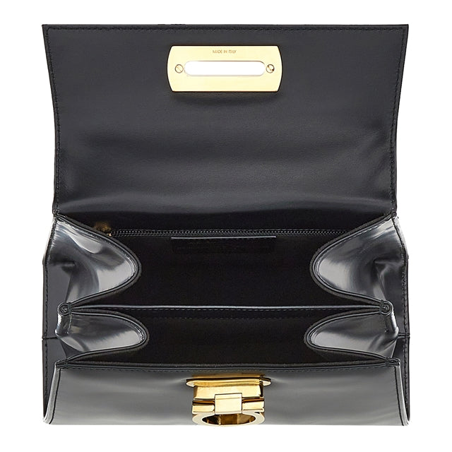 BOLSO FERRAGAMO DAMA NEGRO CUERO (749021-212193)