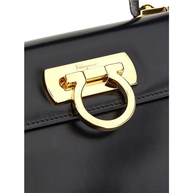 BOLSO FERRAGAMO DAMA NEGRO CUERO (749021-212193)
